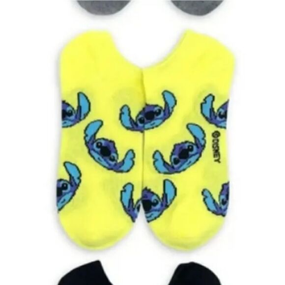 Disney STITCH Colorful Water Bottle and 3 Pairs No Show Socks Bundle NWT - Picture 14 of 16